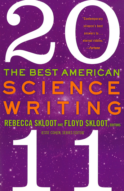 The Best American Science Writing 2011 book jacket